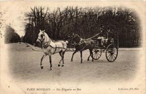 CPA AK PARIS MONDAIN 16e Nos Élegantes au Bois. ND Phot (700840)