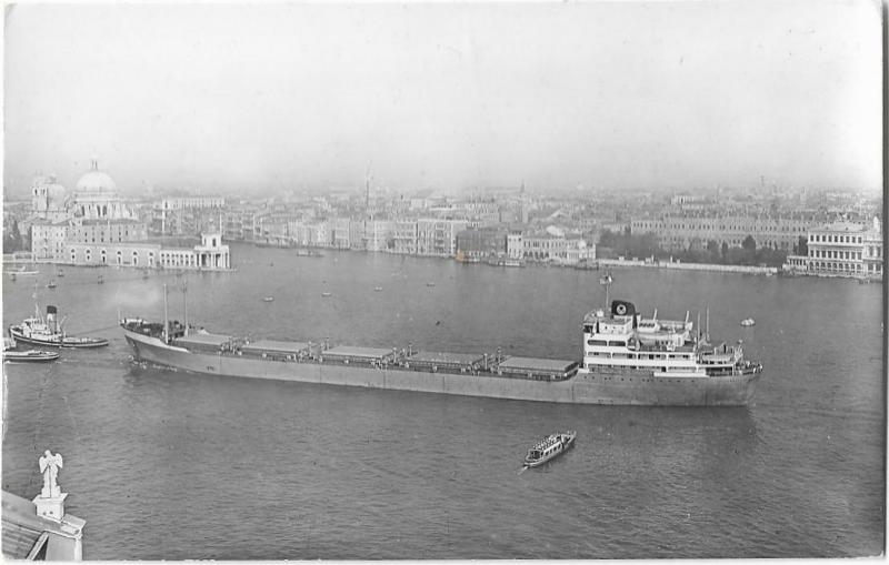 M.s. Ossendrecht Ship Nautica Real Photo Postcard 01.21