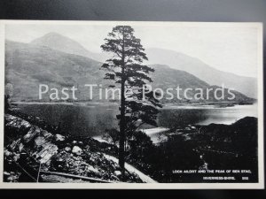 Old PC - Loch Ailort and the Peak of Ben Stac, Inverness-shire