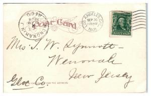 1905 Long Beach, CA Postcard *5F3