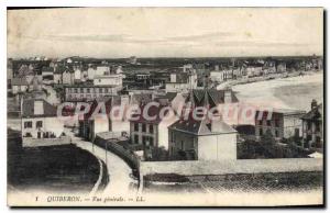 Old Postcard Quiberon Vue Generale