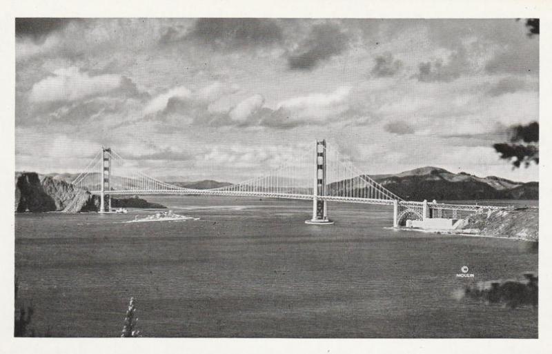 RPPC The Golden Gate Bridge - San Francisco CA, California