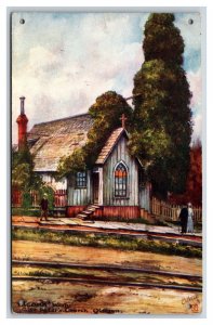 St Peter Church Tacoma Washington WA 1909 Raphael Tuck Oilette DB Postcard P21