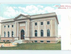 Pre-1907 LIBRARY Schenectady New York NY A3230