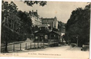 CPA AIX-les-BAINS - Hotel Bernascon et Gare du Revard (252100)