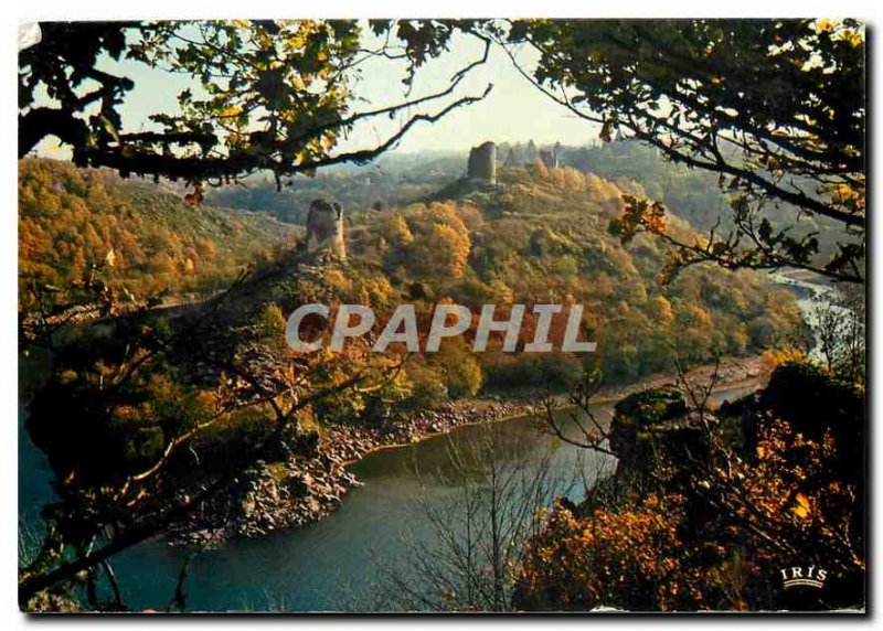 Postcard Modern Tourist Creuse Valley Creuse Ruins of Castle Crozant (twelfth...