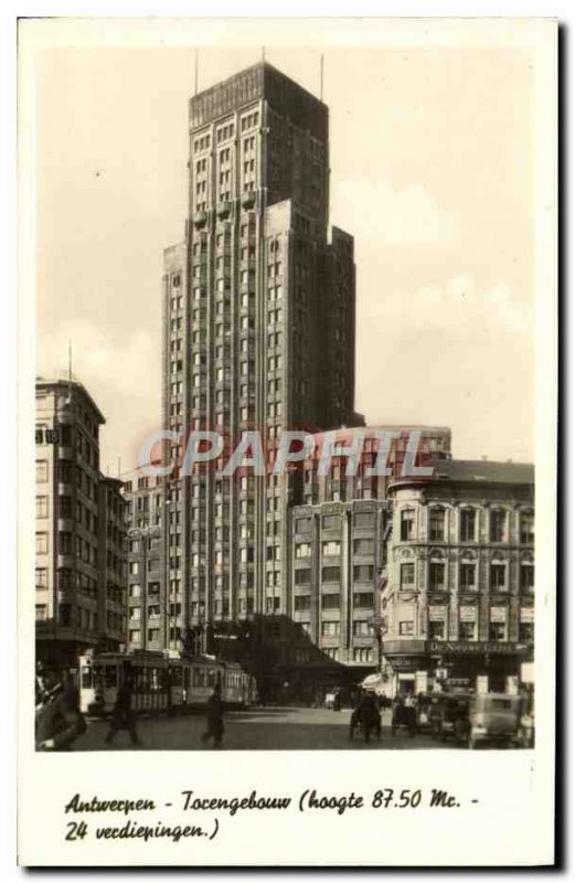 Old Postcard Antwerpen Torengebow