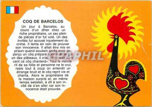 Postcard Modern Emblems Cock of Barcelos Portugal