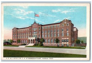 c1920 CF & I Company YMCA at Minnequa Plant Pueblo Colorado CO Vintage Postcard