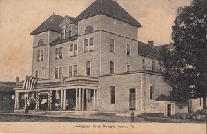 Postcard Arlington Hotel Shingle House PA