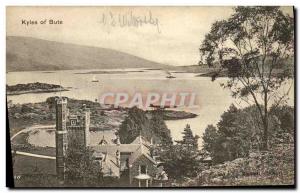 Old Postcard Kyles of Bute