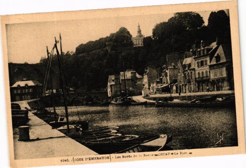 CPA Cote d'Emeraude - Les Bords de la Rance - DINAN - Le Port (243409)