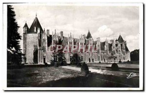 Old Postcard Josselin The lower castle Facade