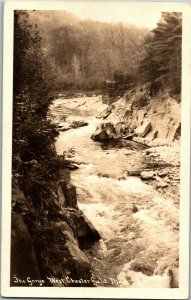 RPPC The Gorge West Chesterfield MA c1932 Vintage Postcard X16