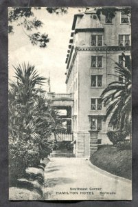 dc1074 - BERMUDA 1935 Hamilton Hotel ADVERTISING Postcard