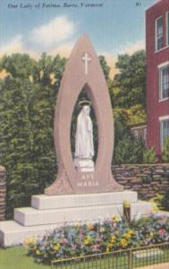 Vermont Barre Our Lady Of Fatima