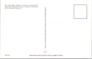 Calgary, Alberta Canada  PALLISER HOTEL & RESTAURANT  ca1960's Chrome Postcard