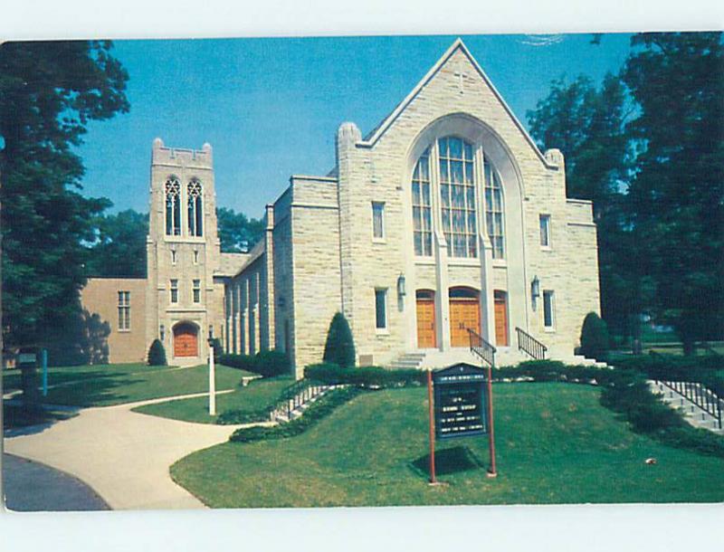 Pre-1980 CHURCH SCENE Long Island - Rockville Center New York NY hs7688