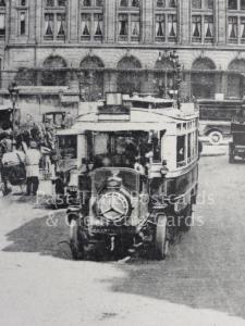 Paris La Gare Saint-Lazare view from Harve Street & MERCEDES MOTOR COACH 170515