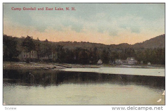 NEW HAMPSHIRE, 1900-1910´s; Camp Goodall And East Lake