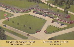 South Carolina Greenville Colonial Court Hotel