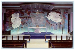 The Altar Catholic Chapel Guardian Angel US Air Force Academy Colorado Postcard