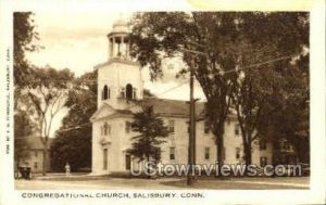 Congregational Church - Salisbury, Connecticut CT  