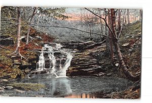Newport Rhode Island RI Postcard 1907-1915 Lawton's Valley Pool