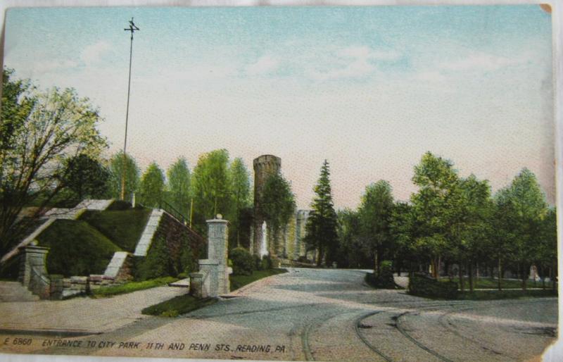 Entrance To City Park 11th & Penn Streets Reading PA