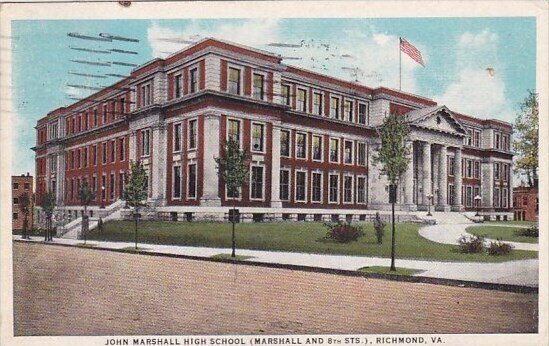 John Marshall High School Richmond Virginia 1927
