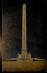 Vintage Postcard 1930-1945 San Jacinto Monument, San Jacinto, Texas (TX)