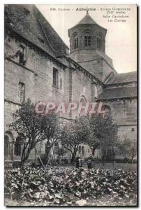 Old Postcard Correze Aubazine Cistercian abbey of the twelfth century Hall Ch...