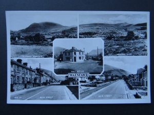 Wales Snowdon WAENFAWR 5 Image Multiview POST OFFICE Old RP Postcard by Frith