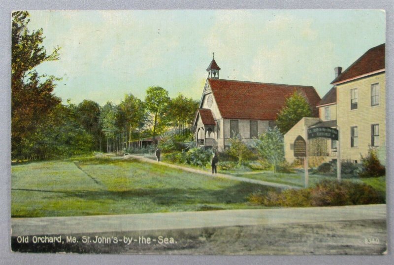 St. John's-By-The-Sea, Old Orchard ME Postcard (#7252)