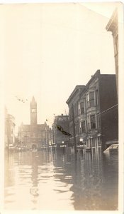 J22/ Parkersburg West Virginia Non-Postcard Photograph c1910 Flood 175