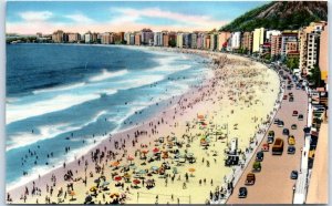 Postcard - Copacabana - Rio de Janeiro, Brazil