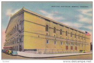 Municipal Auditorium, MEMPHIS, Tennessee, 30-40'S