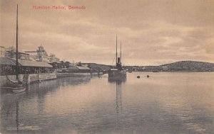 Bermuda Hamilton Harbor Vintage Postcard AA30057
