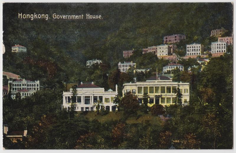 Hong Kong (China) Government House ca. 1910