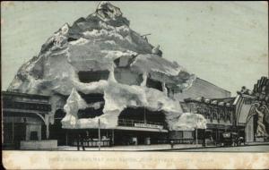 Coney Island Pike's Peak Railway c1910 Postcard