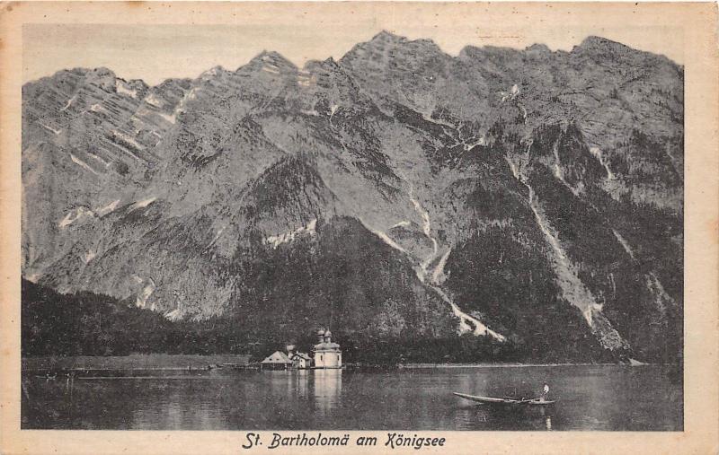 GG5642 st bartholoma am konigsee  germany