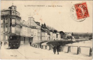 CPA CHATEAU-THIERRY-Quai de la Poterne (155674)