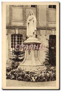Old Postcard Lisieux Statue of St. Therese of the Jesus & # 39enfant in the C...
