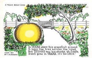 Artist CM Rogers Boast Cards - Comic, Texas TX  