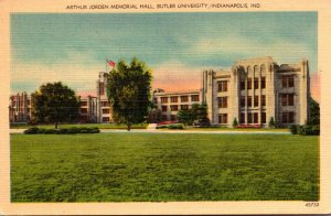 Indiana Indianapolis Arthur Jorden Memorial Hall Butler University