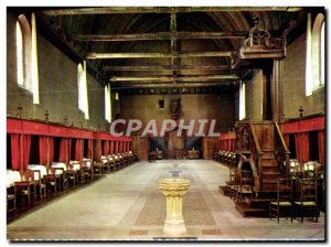 Postcard Modern Beaune View Of The Chapel The beds are arranged in the Middle...