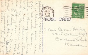 Corpus Christi Texas, 1948 Nueces Hotel Building Historic Landmark Old Postcard