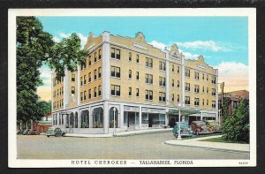 Hotel Cherokee Building Tallahassee FL Unused c1939