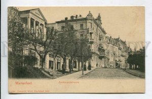 428361 CZECH MARIENBAD Marianske Lazne Ferdinandstrasse 1904 year postcard