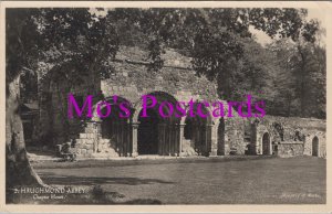 Shropshire Postcard-Shrewsbury, Haughmond Abbey Chapter House,Monastery RS38662